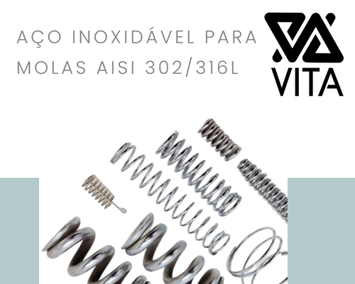 Aço inoxidável para MOLAS aisi 302/316L